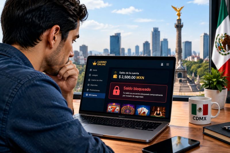 ¿Saldo bloqueado en un casino online desde Ciudad de México? Qué revisar antes de registrarte