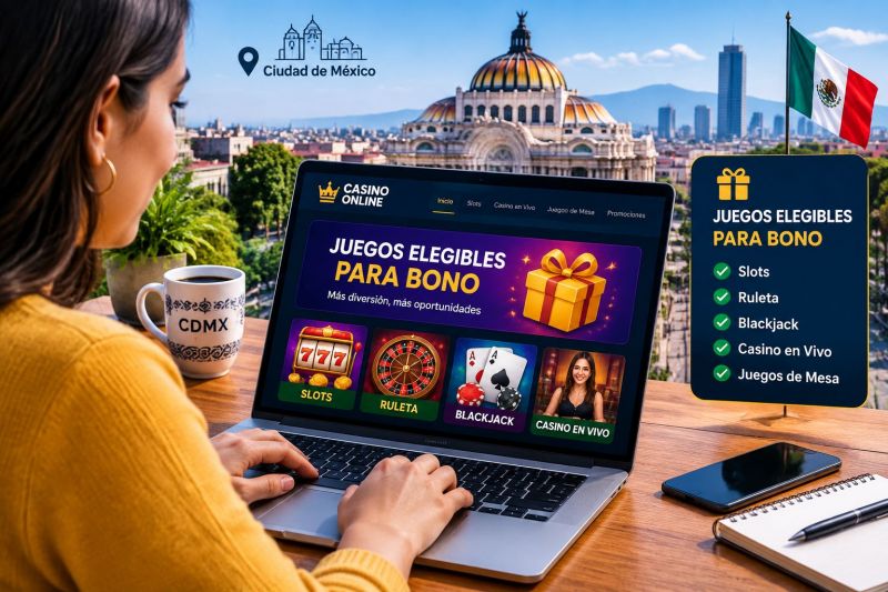 ¿Qué juegos elegibles para bono puedes encontrar en Betroia desde Ciudad de México?