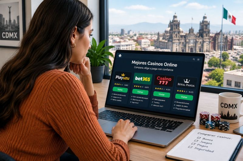 ¿Cómo comparar casinos online: licencia, pagos, juegos y soporte en México?