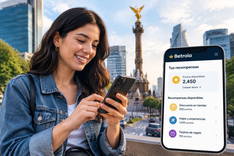 ¿Cómo ver recompensas en Betroia desde Ciudad de México?